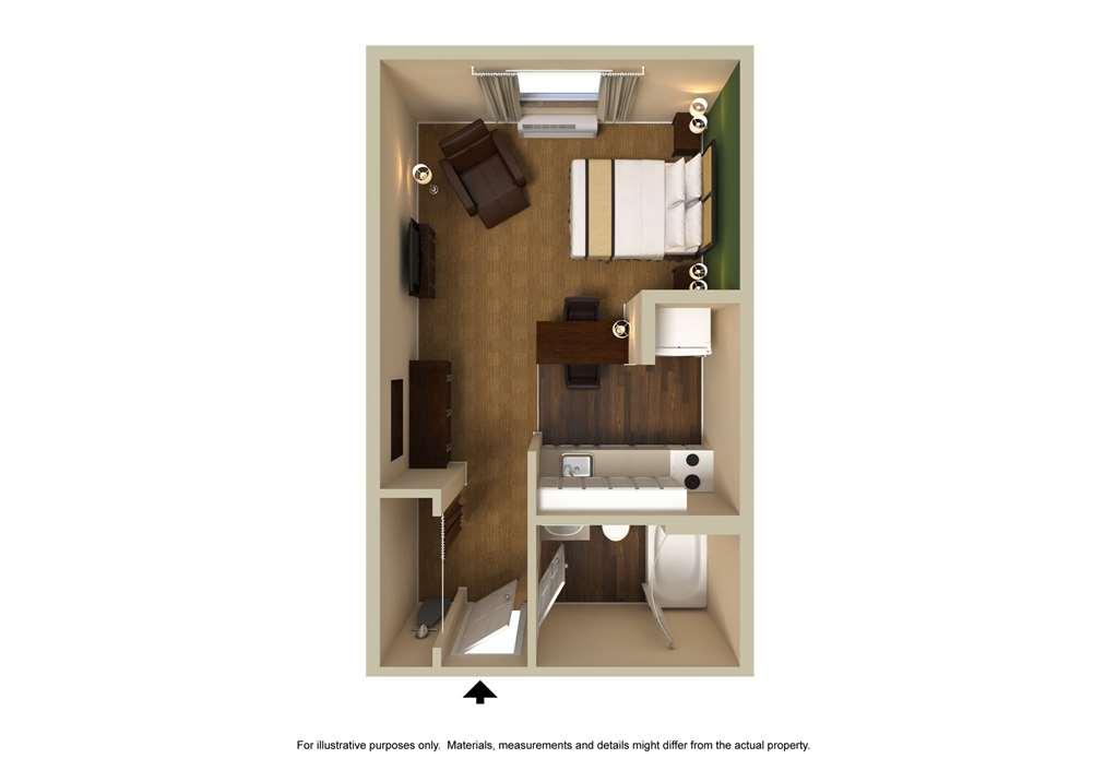 Extended Stay America Suites - Atlanta - Peachtree Corners Norcross Zimmer foto